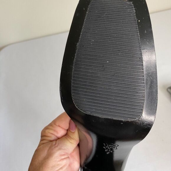 VANELi Pewter colored Square Toe Pump dress shoe size 9.5 - Picture 11 of 12